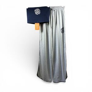 That’s So Fetch NWT Bandeau in Navy and Sweats in Gray with Navy Trim Set Size S